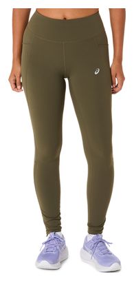 Asics Nagino Run Adjustable Khaki Women's Long Tights