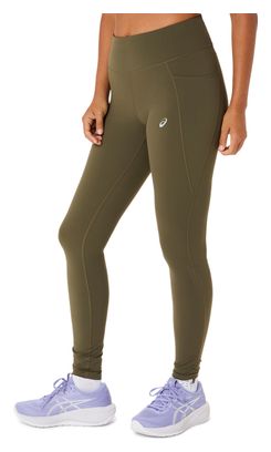Asics Nagino Run Adjustable Khaki Women's Long Tights