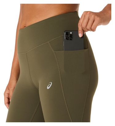 Asics Nagino Run Adjustable Khaki Women's Long Tights