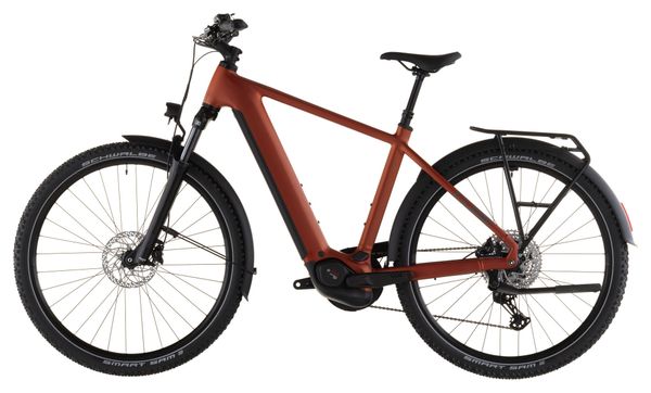 Cube Nuride Hybrid Pro 800 Electric Trekking Bike Shimano Deore/Deore XT 12S 800 Wh 29'' Chilli Red Orange 2026