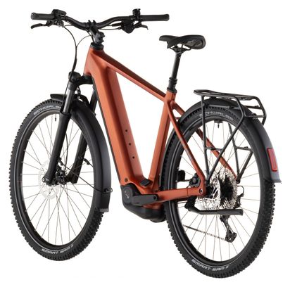 Cube Nuride Hybrid Pro 800 Electric Trekking Bike Shimano Deore/Deore XT 12S 800 Wh 29'' Chilli Red Orange 2026