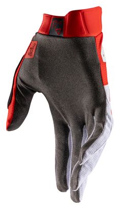 Gants Longs Leatt 1.0 GripR Rouge/Gris