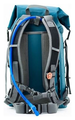 Sac à dos étanche poche à eau 25L bleu Zulupack