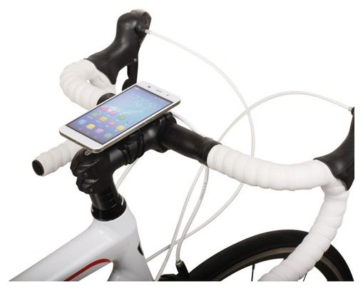 Kit de bicicleta Z fal - Adaptador universal para teléfono Soporte de vástago negro