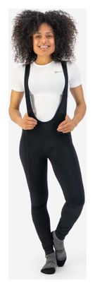 Cuissard Long Velo Avec Bretelless Avec Peau Rogelli Core - Femme - Noir