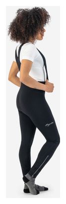 Cuissard Long Velo Avec Bretelless Avec Peau Rogelli Core - Femme - Noir