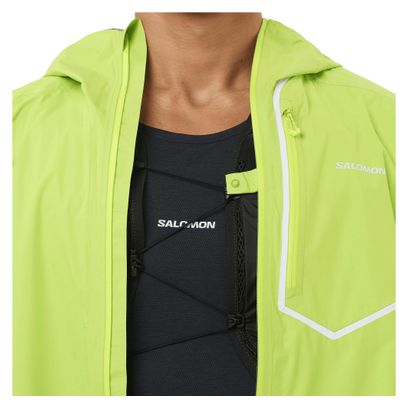 Veste Imperméable Salomon Bonatti Pro Vert Homme