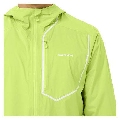 Veste Imperméable Salomon Bonatti Pro Vert Homme