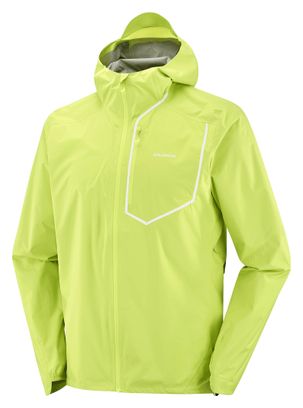 Veste Imperméable Salomon Bonatti Pro Vert Homme