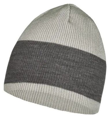 Unisex Buff Crossknit Beanie Grau