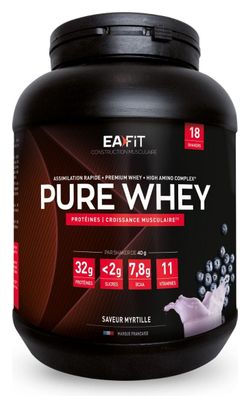EAFIT Pure Whey Myrtille 850gr
