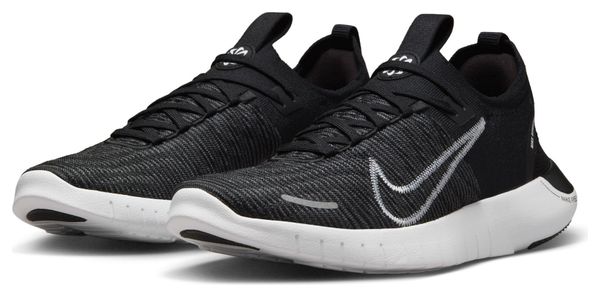 Running Shoes Nike Free Run Fkyknit Next Nature Black White