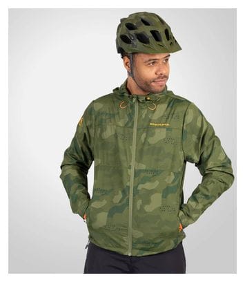 Endura Hummvee Camo Windjacke Grün