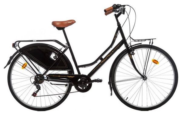 Moma Bikes Bicicleta Paseo SHIMANO HOLANDA 28', 6V. Sillin Confort