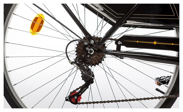 Moma Bikes Bicicleta Paseo SHIMANO HOLANDA 28', 6V. Sillin Confort