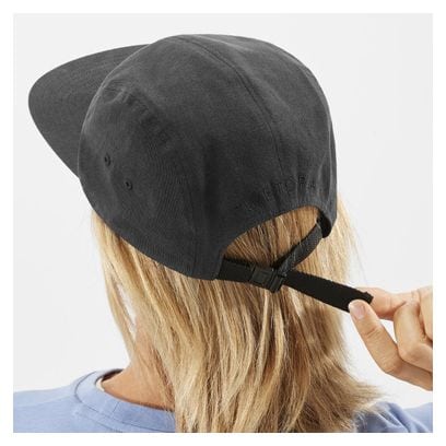 Salomon Five Panel Cap Zwart Unisex