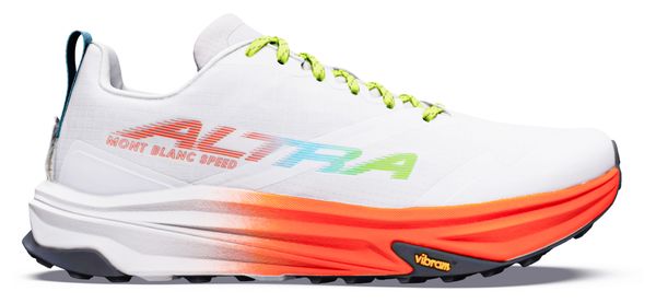 Altra Mont Blanc Speed Trail-Schuhe für Damen, weiß/rot