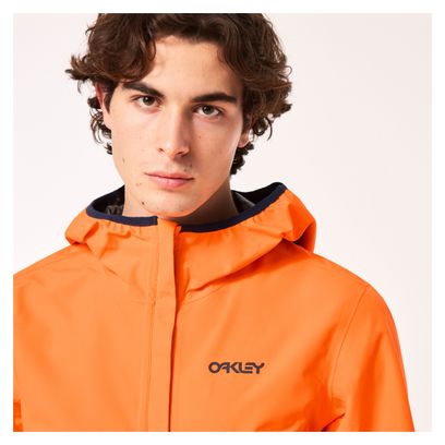 Oakley Shell Elements Orange Long Sleeve Jacket