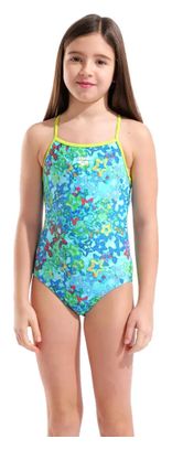 Arena Stars Blue/Multicolor Girls' Swimsuit