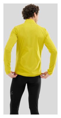 Chaqueta impermeable Mavic Cosmic H20 amarilla para hombre