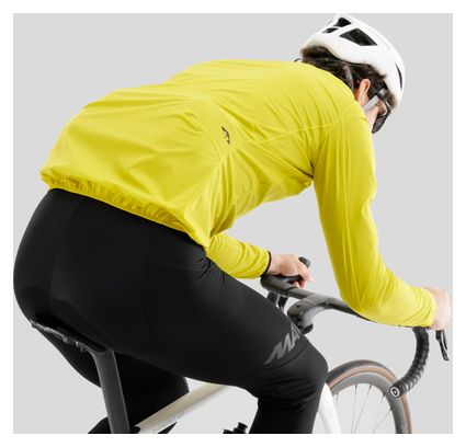 Chaqueta impermeable Mavic Cosmic H20 amarilla para hombre