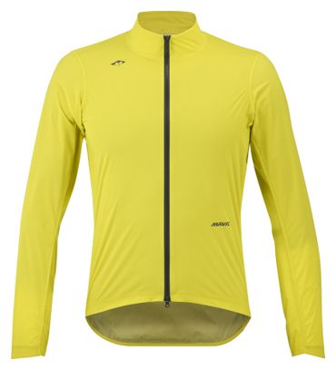 Chaqueta impermeable Mavic Cosmic H20 amarilla para hombre