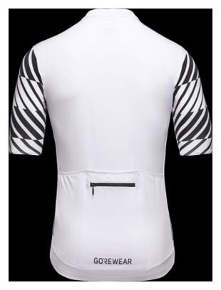 Maillot Gore Wear Swiftride Optical Blanc