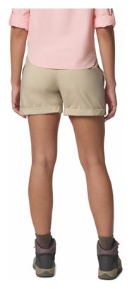 Columbia Women's Silver Ridge Utility Beige Shorts