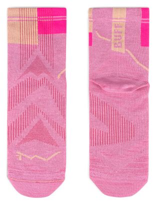 Calzini Buff Coolnet Quarter CQ Rosa