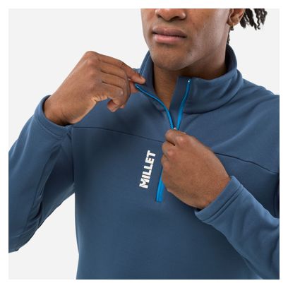 Pile Millet Seneca 1/2 Zip da uomo di colore blu