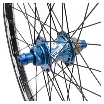 Paire de Roues Alu Cruiser Pride Control V1 V-Brake Bleu