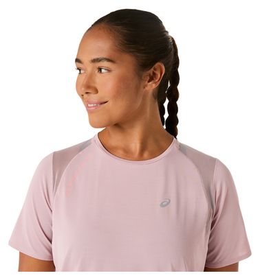 Maglia a maniche corte Asics Road rosa da donna