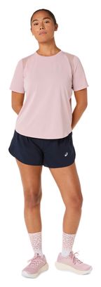 Maglia a maniche corte Asics Road rosa da donna