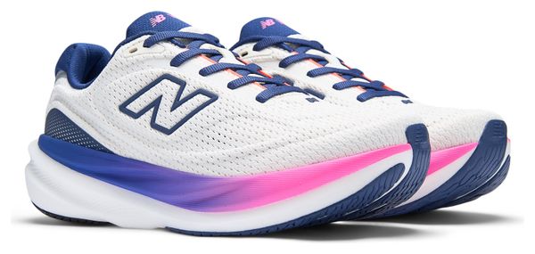 New Balance 1080 v15 hardloopschoenen Wit/Blauw/Roze Dames