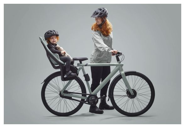 Thule Yepp 2 Maxi Seggiolino posteriore per bambini con telaio Verde Agave