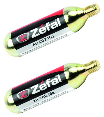 ZEFAL CO2 Cartridges 16g (X2) 