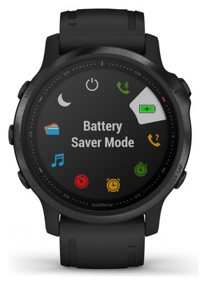 Garmin fenix 6S Pro GPS Watch Black with Black Band