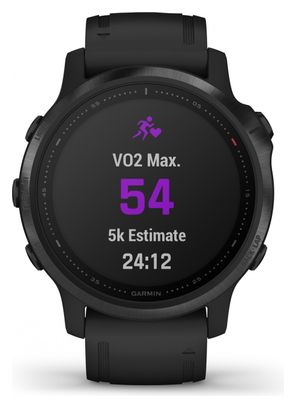 Garmin fenix 6S Pro GPS Watch Black with Black Band
