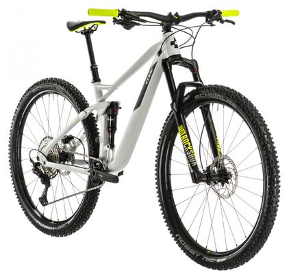 Cube Full Suspension MTB Stereo 120 Race 29 Shimano XT / SLX 12s Grey / Yellow 2020