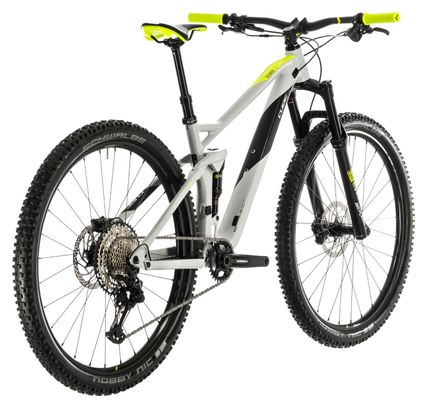 Cube Full Suspension MTB Stereo 120 Race 29 Shimano XT / SLX 12s Grey / Yellow 2020