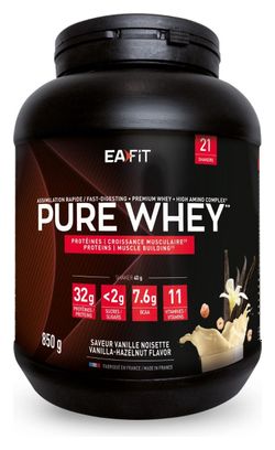 EAFIT Pure Whey Vanille Noisette 850gr