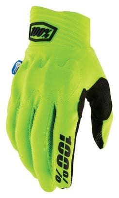 Cognito Smart Shock Long Gloves Fa22 Fluo Yellow
