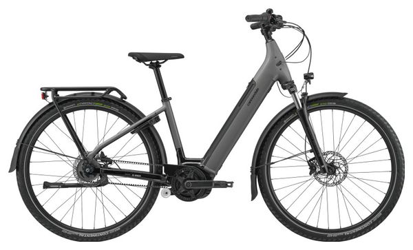 Cannondale Mavaro Neo 4 Bicicleta eléctrica de ciudad Shimano Nexus 5S Correa 500 Wh 29'' Gris