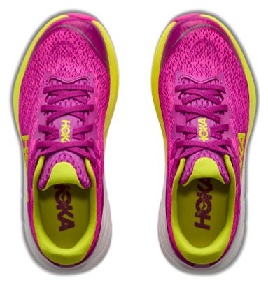 Scarpe da corsa Hoka Rincon 4 rosa/giallo per bambini