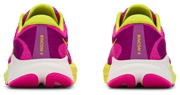 Scarpe da corsa Hoka Rincon 4 rosa/giallo per bambini