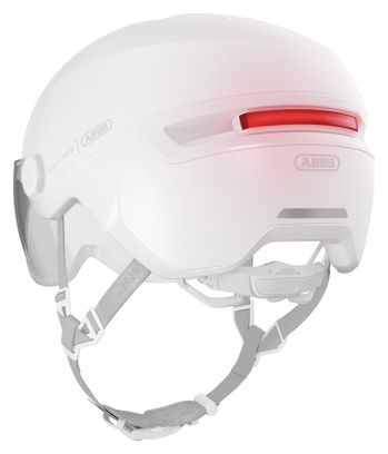 Casque Ville Unisexe Abus HUD-Y ACE Blanc PURE