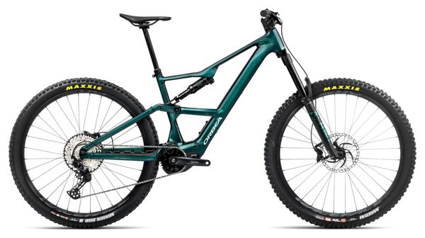 Orbea Rise LT H20 BTT eléctrica de suspensión total Shimano Deore/SLX 12S 630 Wh 29'' Escape Verde Splash Verde Hielo 2025