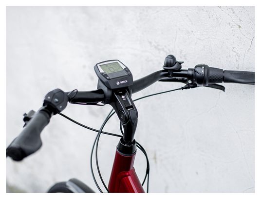 Trek District + 4 Bici elettrica da città Lowstep 400wh Shimano Nexus 7V Rage Red 2021