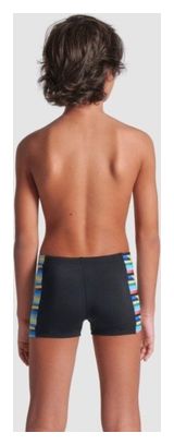 Arena Racing Stripe Badeanzug Schwarz/Multicolor Jungen 