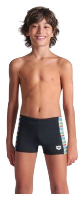 Arena Racing Stripe Badeanzug Schwarz/Multicolor Jungen 